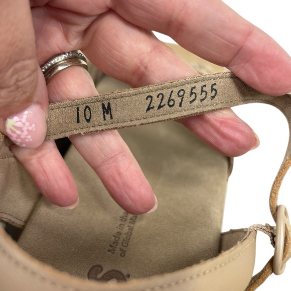 SAS Duo Comfort Sandal Linen Beige Warm Stone 10 M Women's Shoes New In Box - Picture 6 of 8